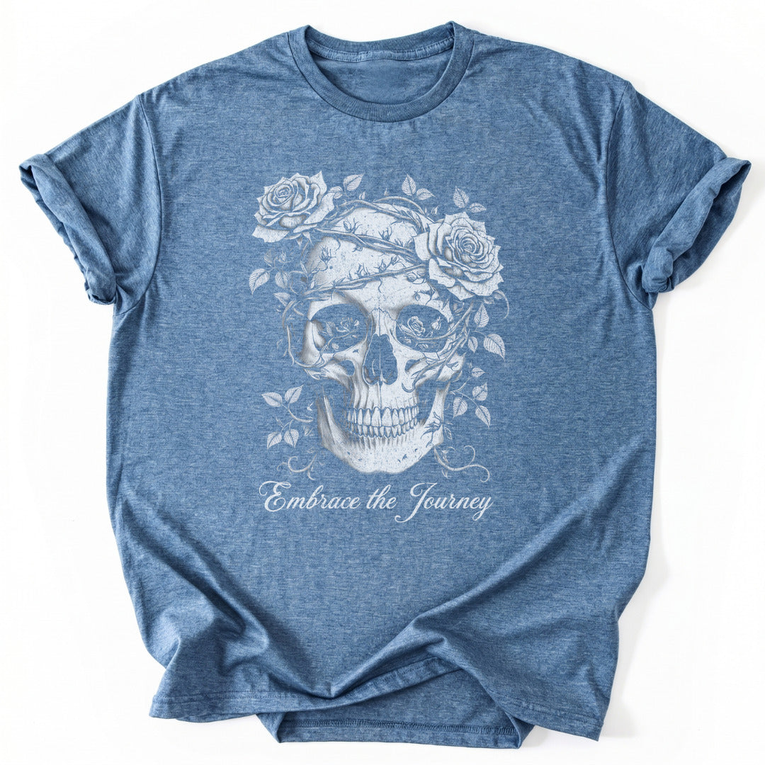 T-Shirt Heather Indigo / S Embrace the Journey T-Shirt