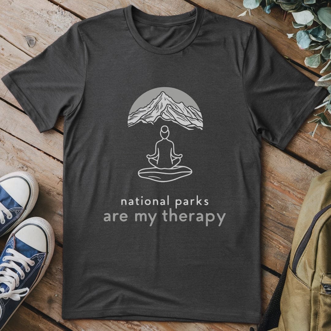 T-Shirt Dark Heather / S National Parks Therapy T-Shirt