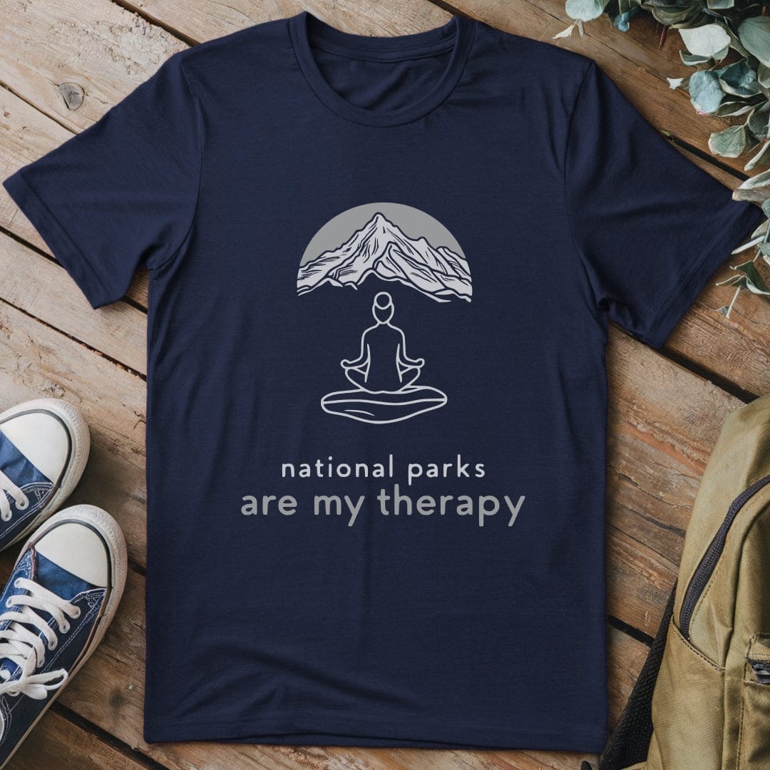T-Shirt Navy / S National Parks Therapy T-Shirt