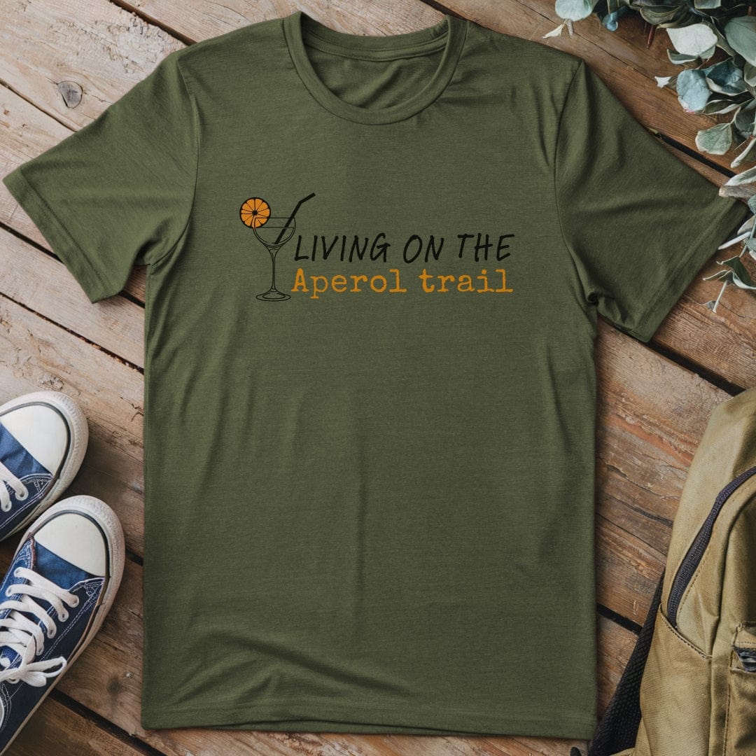 T-Shirt Military Green / S Aperol Trail T-Shirt