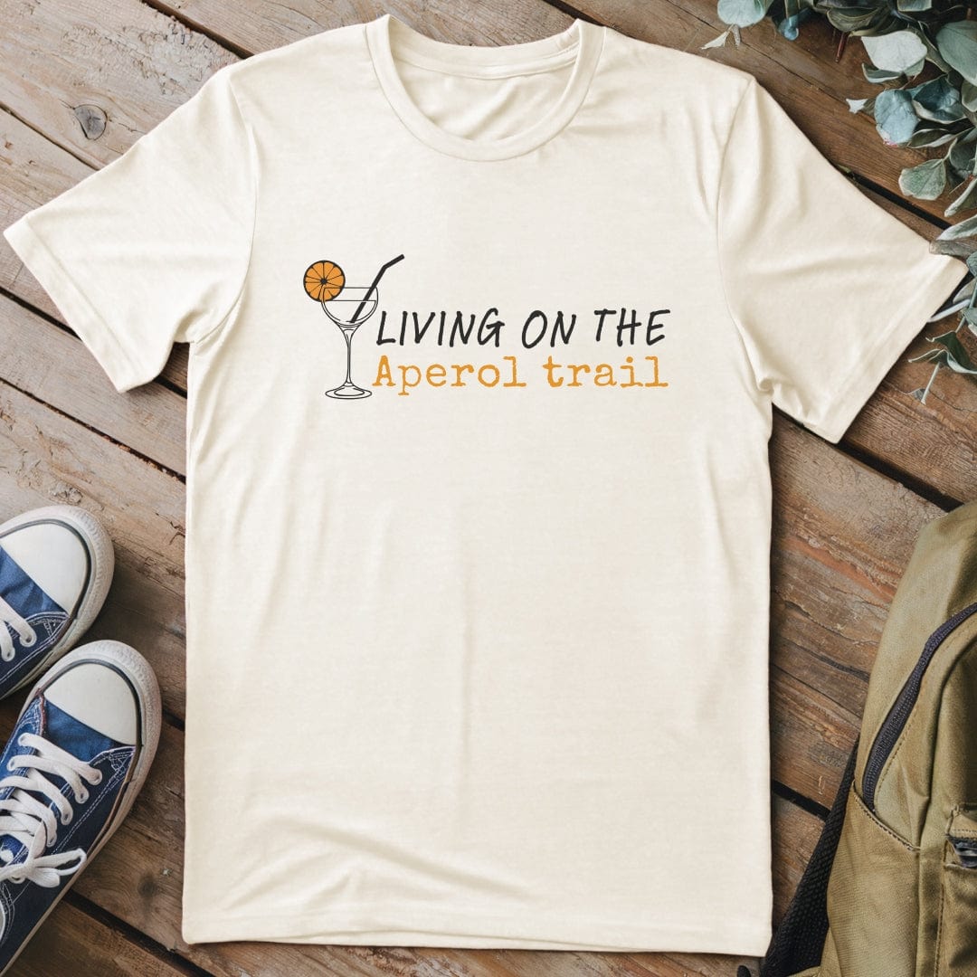 T-Shirt Natural / S Aperol Trail T-Shirt