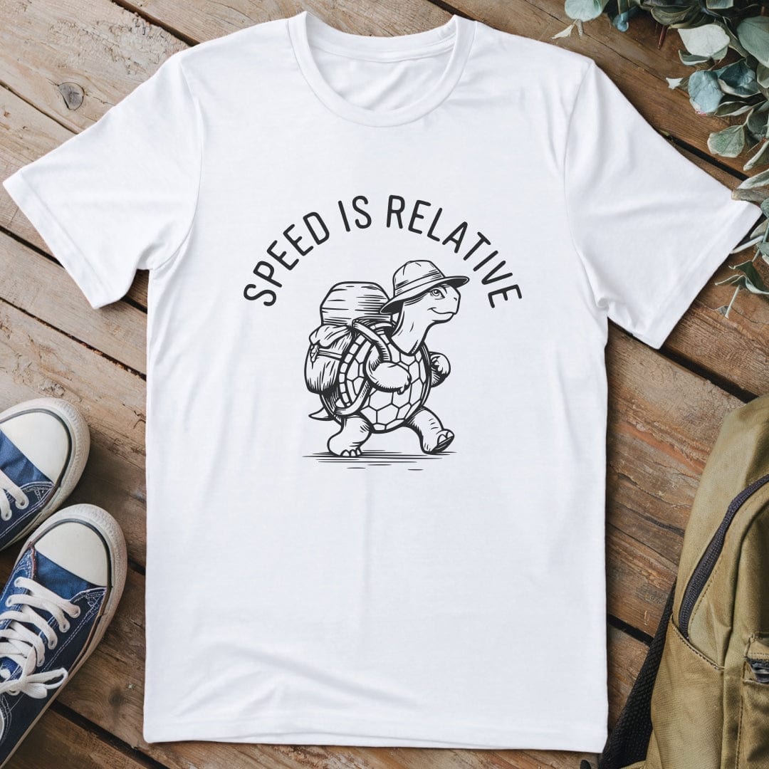 T-Shirt White / S Speed Is Relative T-Shirt
