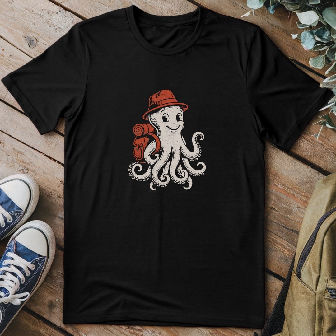 T-Shirt Black / S Octopus Hiker T-Shirt