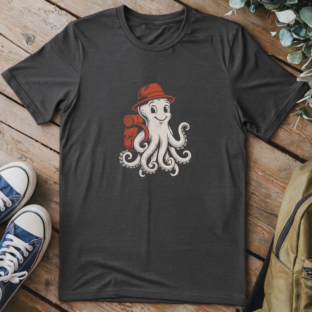 T-Shirt Dark Heather / S Octopus Hiker T-Shirt