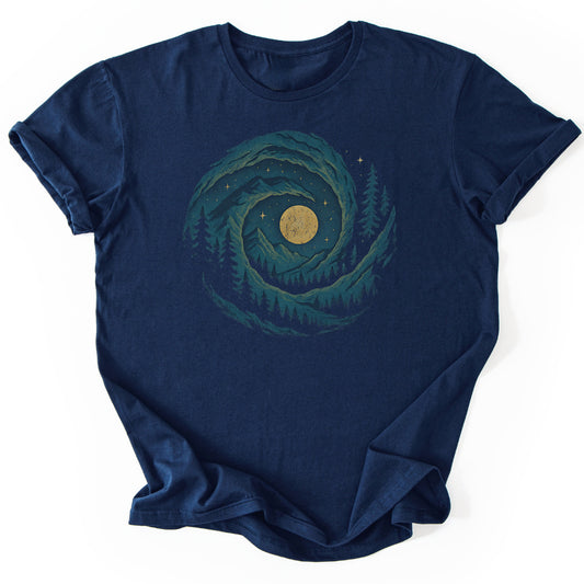 T-Shirt Navy / S Starry Night Funny T-Shirt