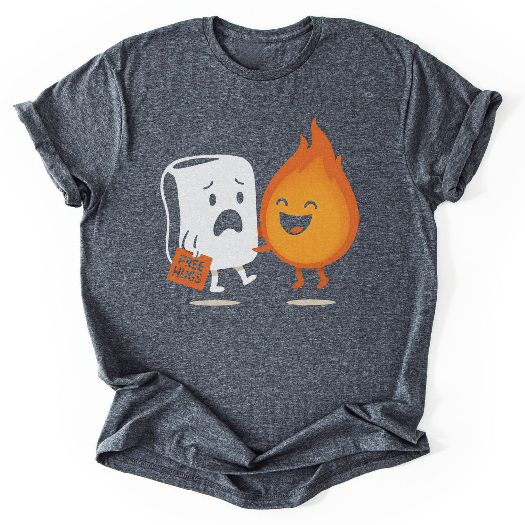 T-Shirt Dark Heather / S Love Hurts Funny T-Shirt