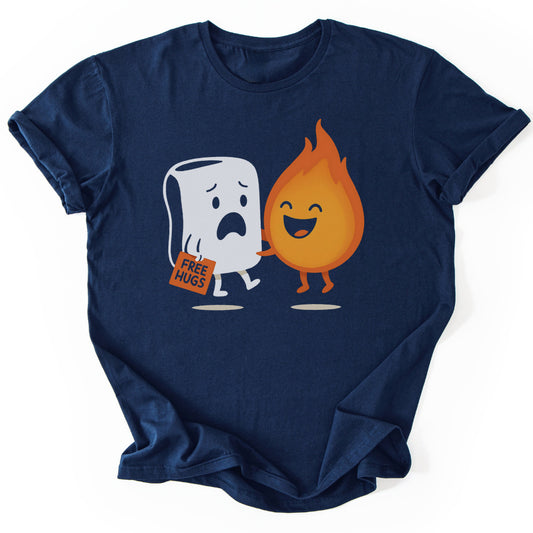 T-Shirt Navy / S Love Hurts Funny T-Shirt