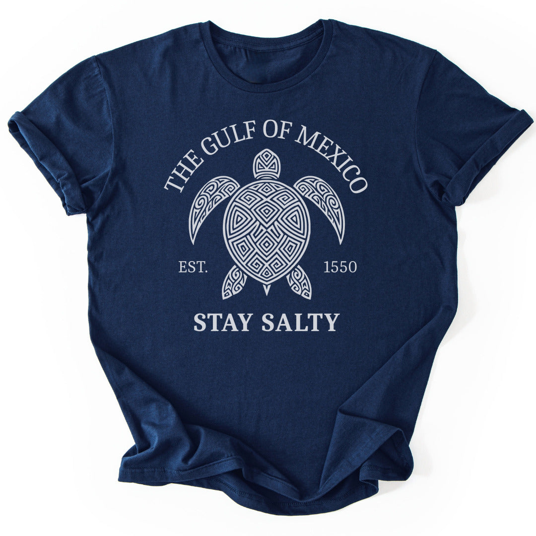 T-Shirt Navy / S Gulf Of Mexico Funny T-Shirt