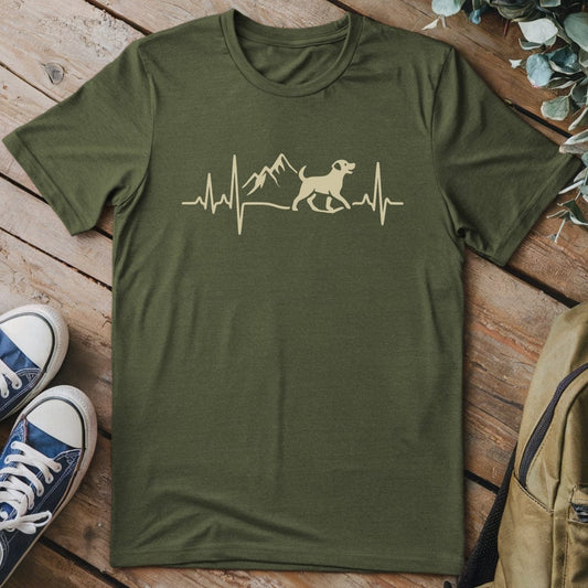 T-Shirt Military Green / S Dog Pulse T-Shirt