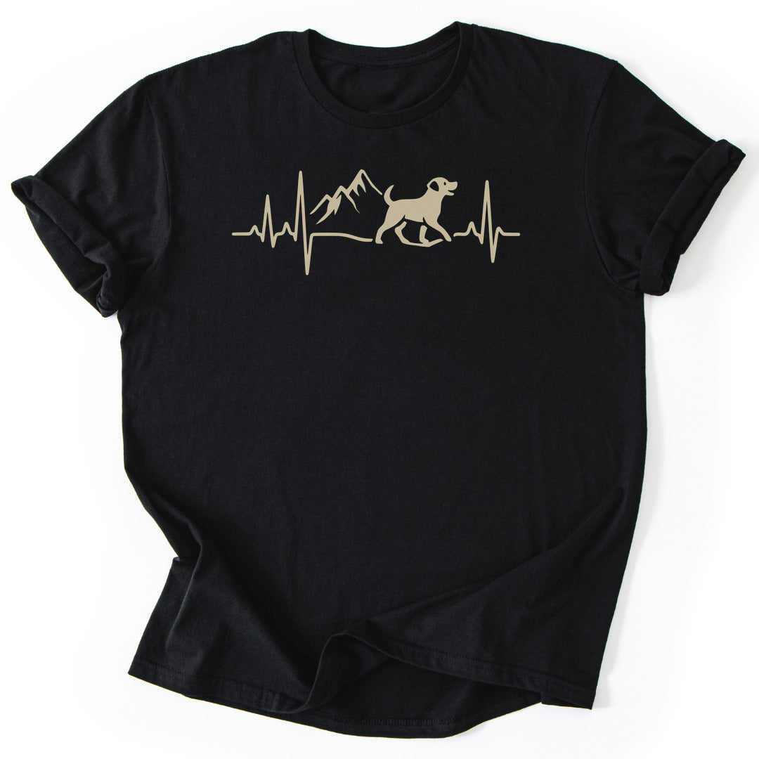 T-Shirt Black / S Dog Pulse T-Shirt