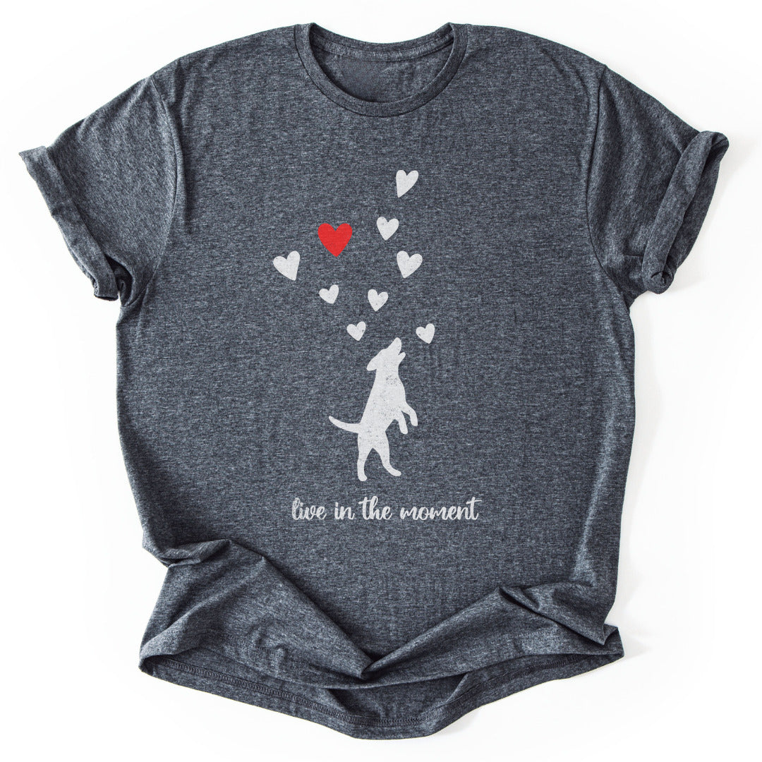 T-Shirt Dark Heather / S Live in the Moment T-Shirt