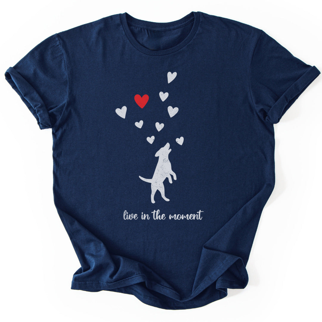 T-Shirt Navy / S Live in the Moment T-Shirt
