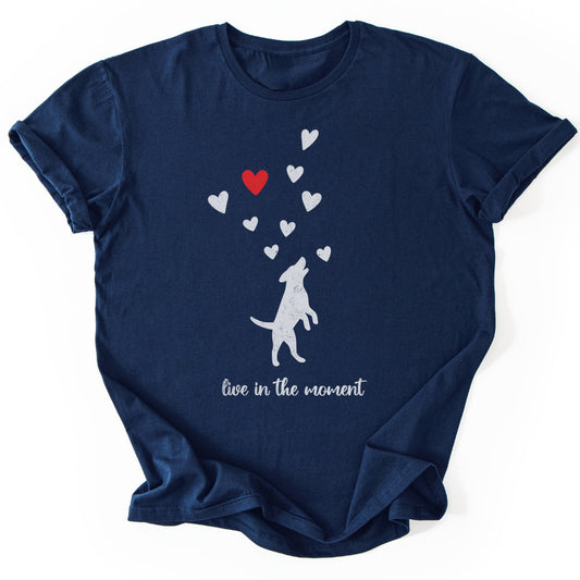T-Shirt Navy / S Live in the Moment T-Shirt