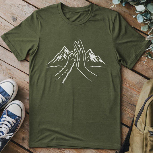 T-Shirt Military Green / S Trail Buddies for Life T-Shirt