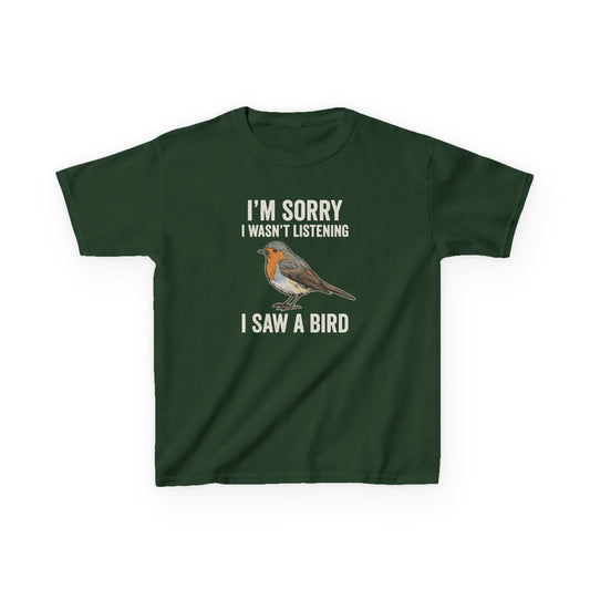 I Saw A Bird Kids Tee