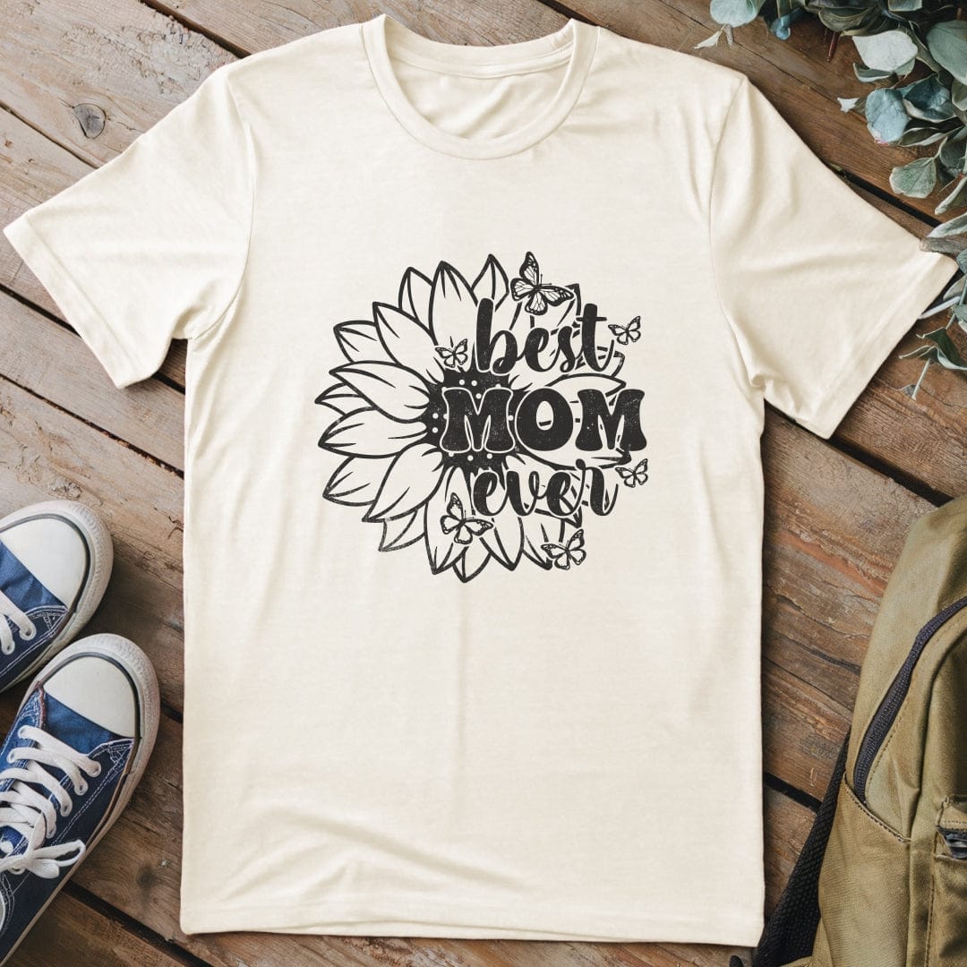 T-Shirt Natural / S Best Mom Ever T-Shirt