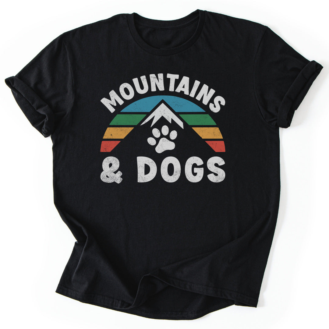T-Shirt Black / S Mountains & Dogs T-Shirt