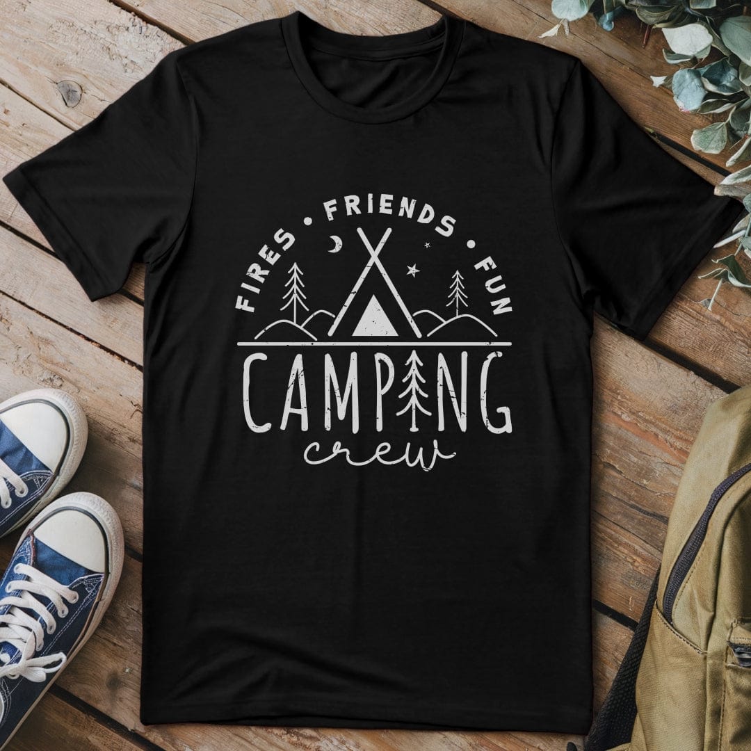 T-Shirt Black / S Camping Crew 2 T-Shirt