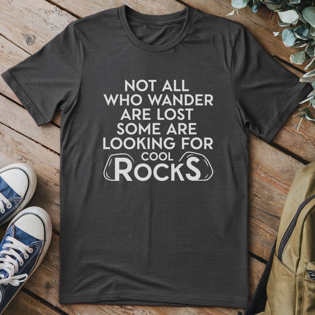 T-Shirt Dark Heather / S Rock Wanderer Funny T-Shirt