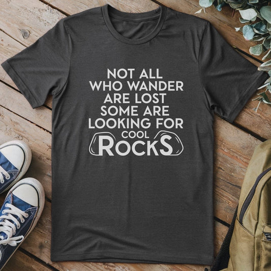 T-Shirt Dark Heather / S Rock Wanderer Funny T-Shirt