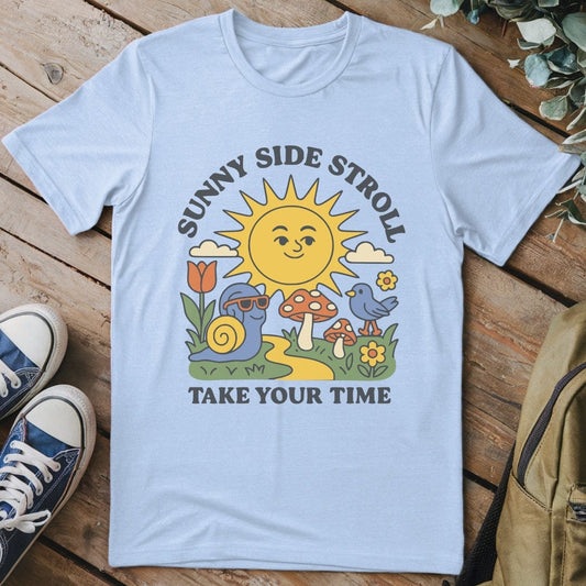 T-Shirt Light Blue / S Sunny Side Stroll T-Shirt