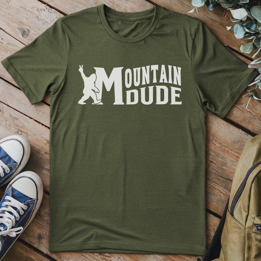 T-Shirt Military Green / S Mountain Dude T-Shirt