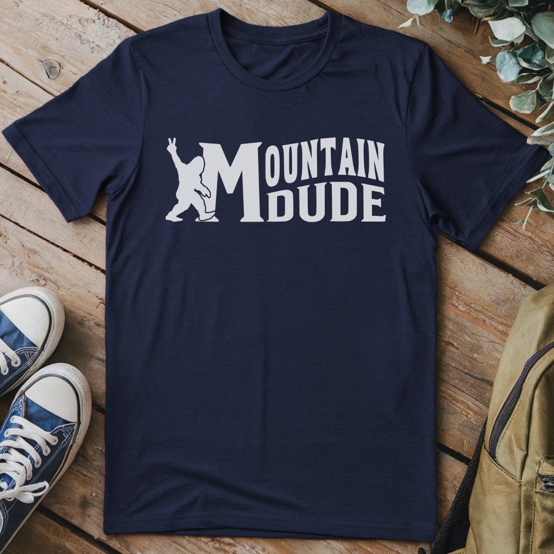 T-Shirt Navy / S Mountain Dude T-Shirt
