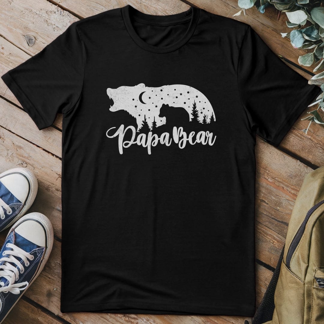 T-Shirt Black / S Papa Bear T-Shirt
