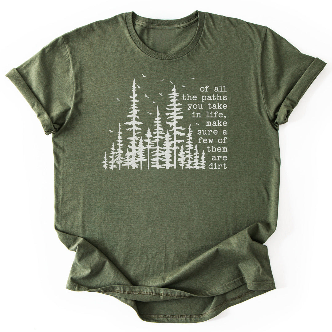 T-Shirt Military Green / S Nature's Path T-Shirt