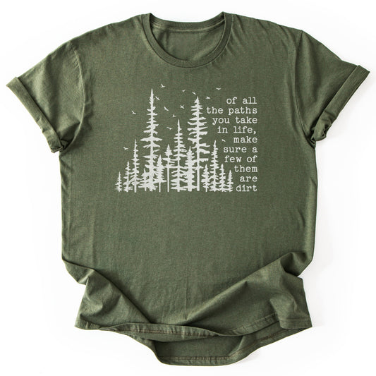 T-Shirt Military Green / S Nature's Path T-Shirt