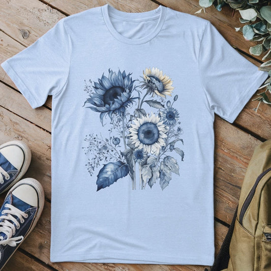 T-Shirt Light Blue / S Nature's Bloom T-Shirt