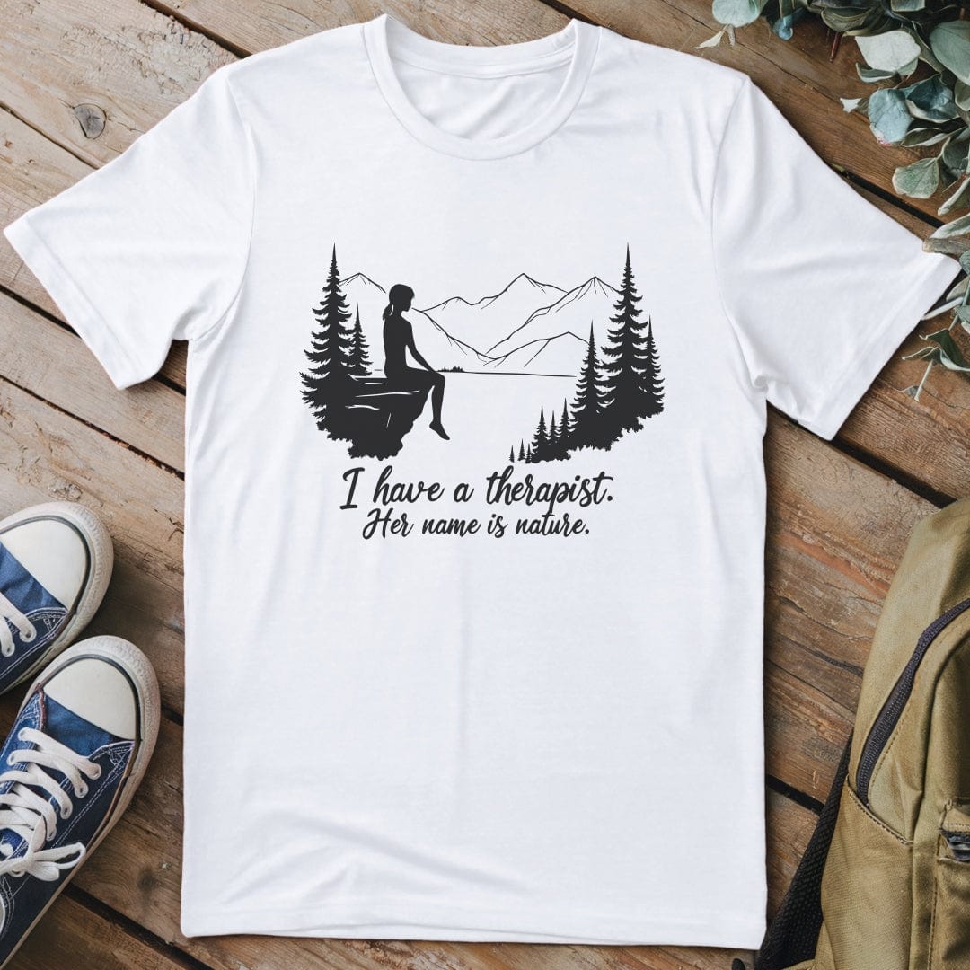 T-Shirt White / S I have a Therapist Art T-Shirt