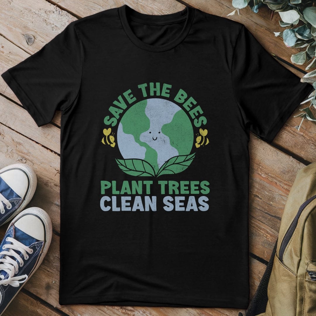 T-Shirt Black / S Save The Bees T-Shirt