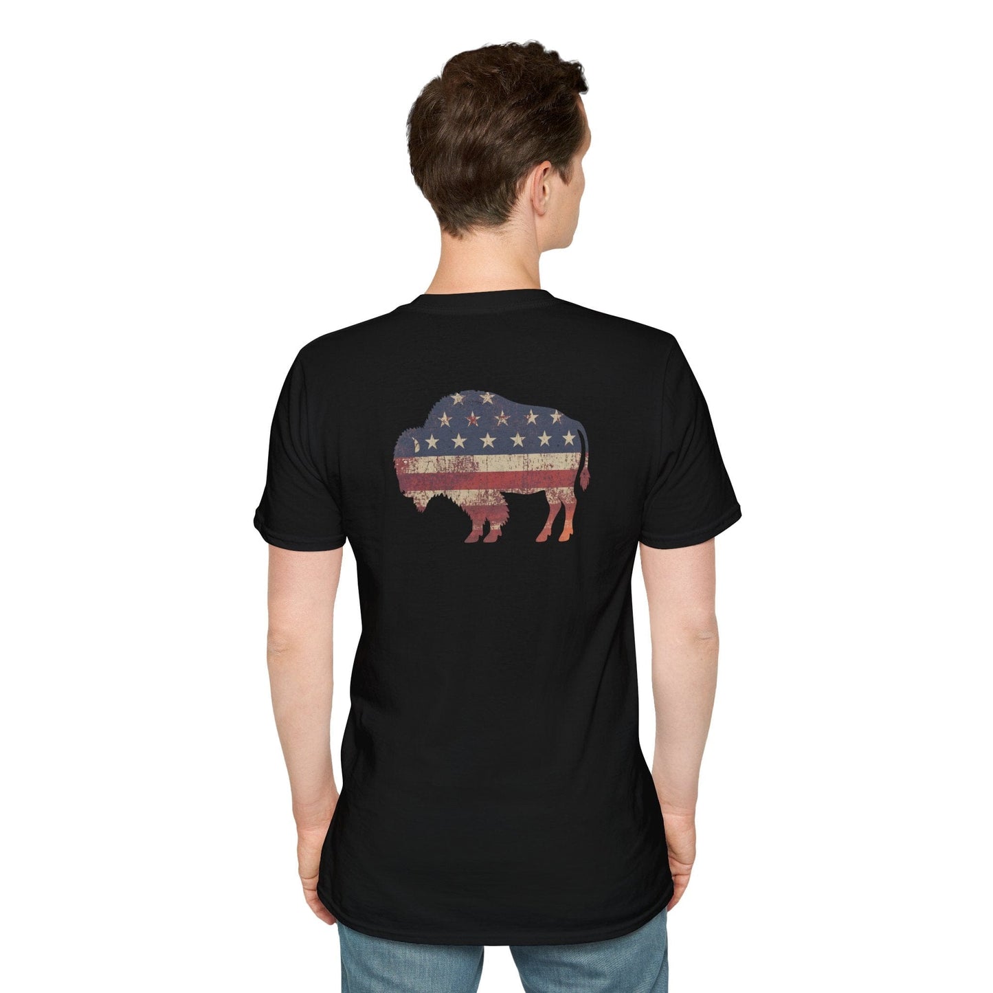 T-Shirt American Bison (Back Print)