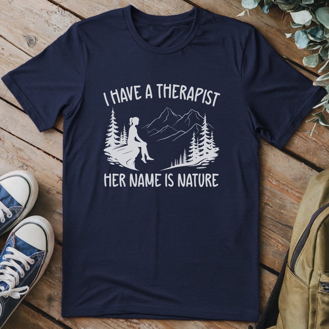 T-Shirt Navy / S Mother Nature T-Shirt