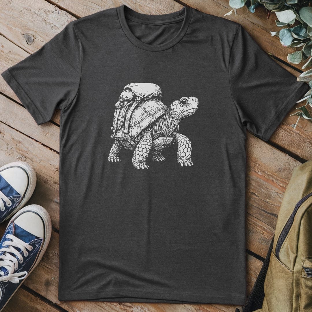 T-Shirt Dark Heather / S Slow and Steady Explorer T-Shirt