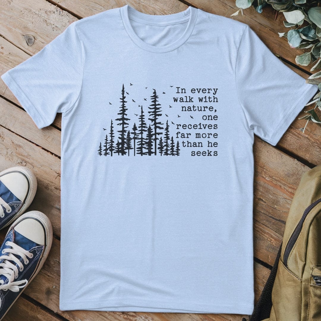 T-Shirt Light Blue / S More Than He Seeks T-Shirt