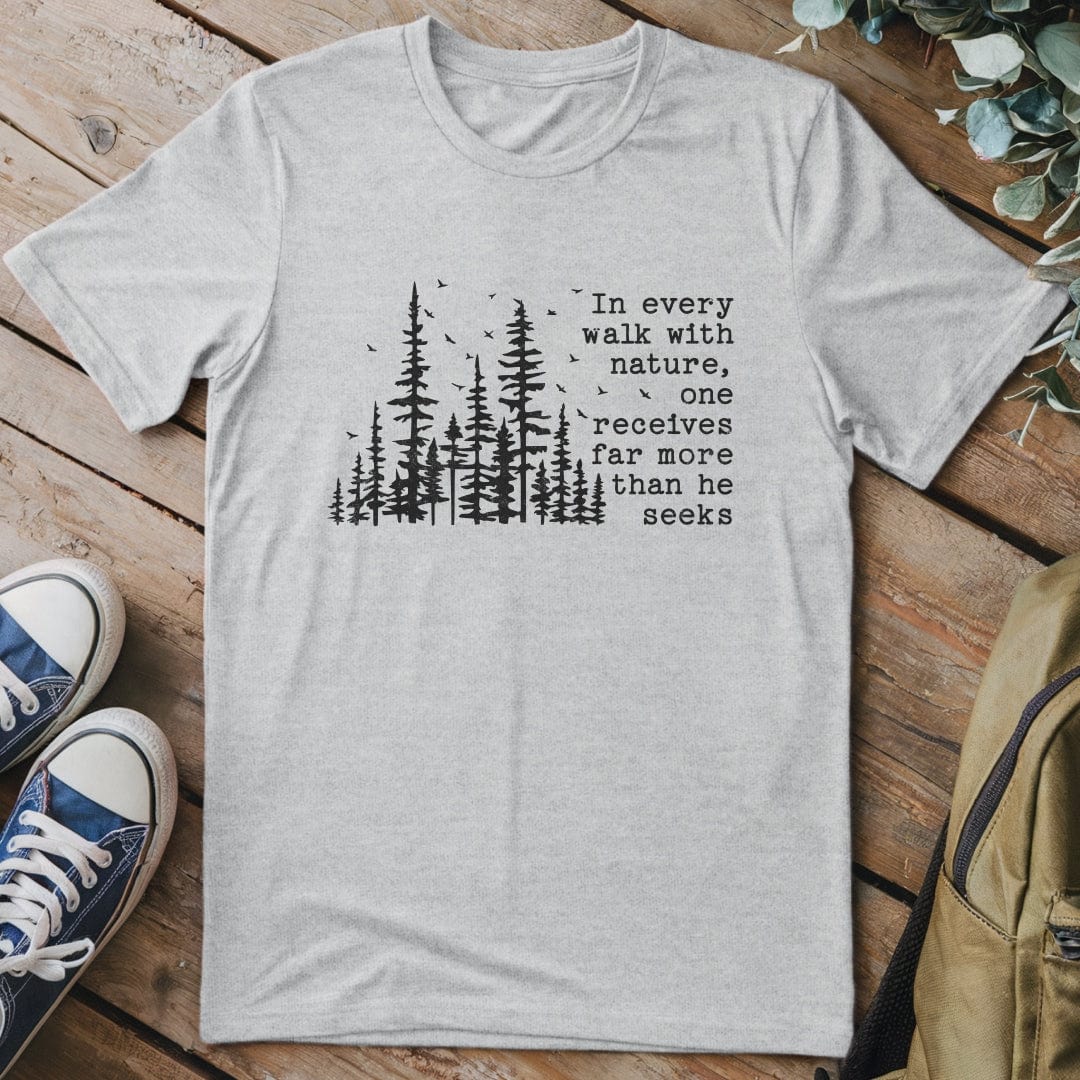 T-Shirt Sport Grey / S More Than He Seeks T-Shirt