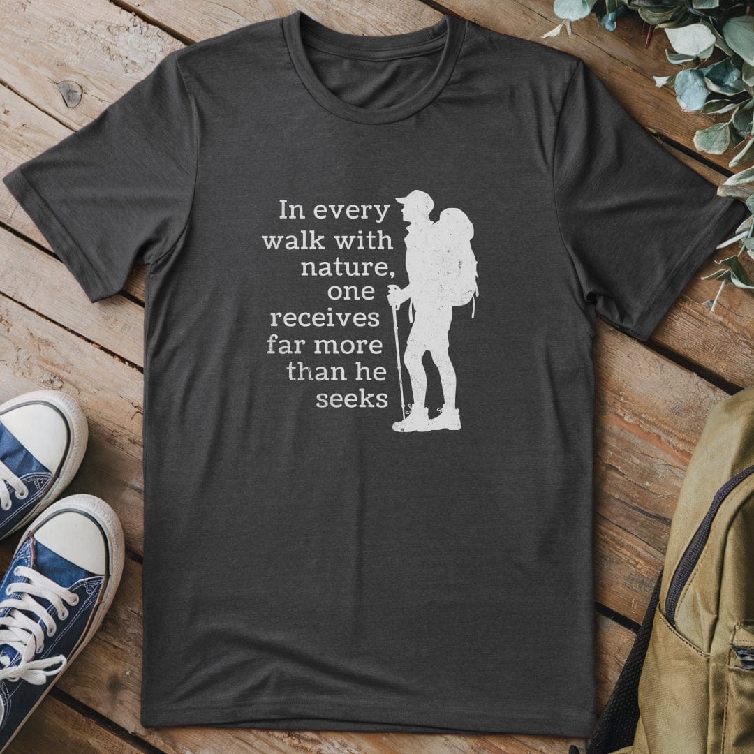 T-Shirt Dark Heather / S Forest Wisdom T-Shirt
