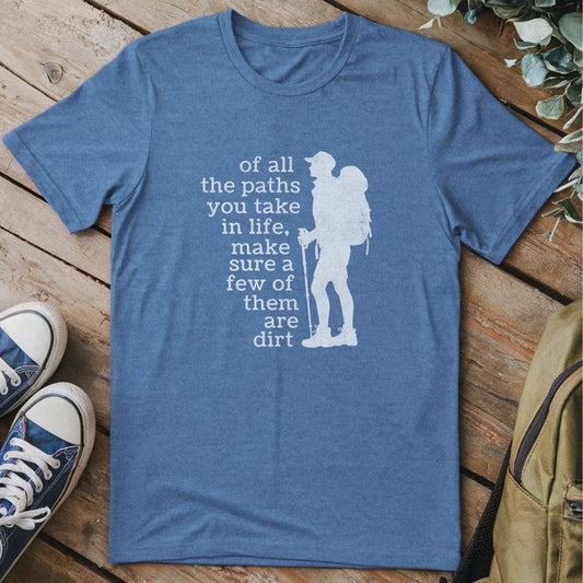 T-Shirt Heather Indigo / S Choose the Dusty Trail T-Shirt