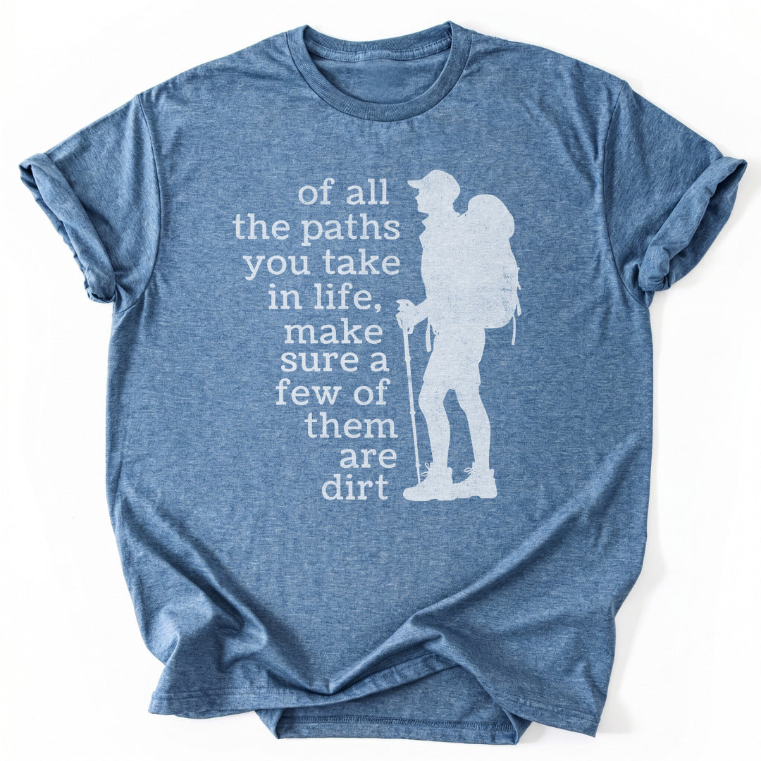 T-Shirt Heather Indigo / S Choose the Dusty Trail T-Shirt