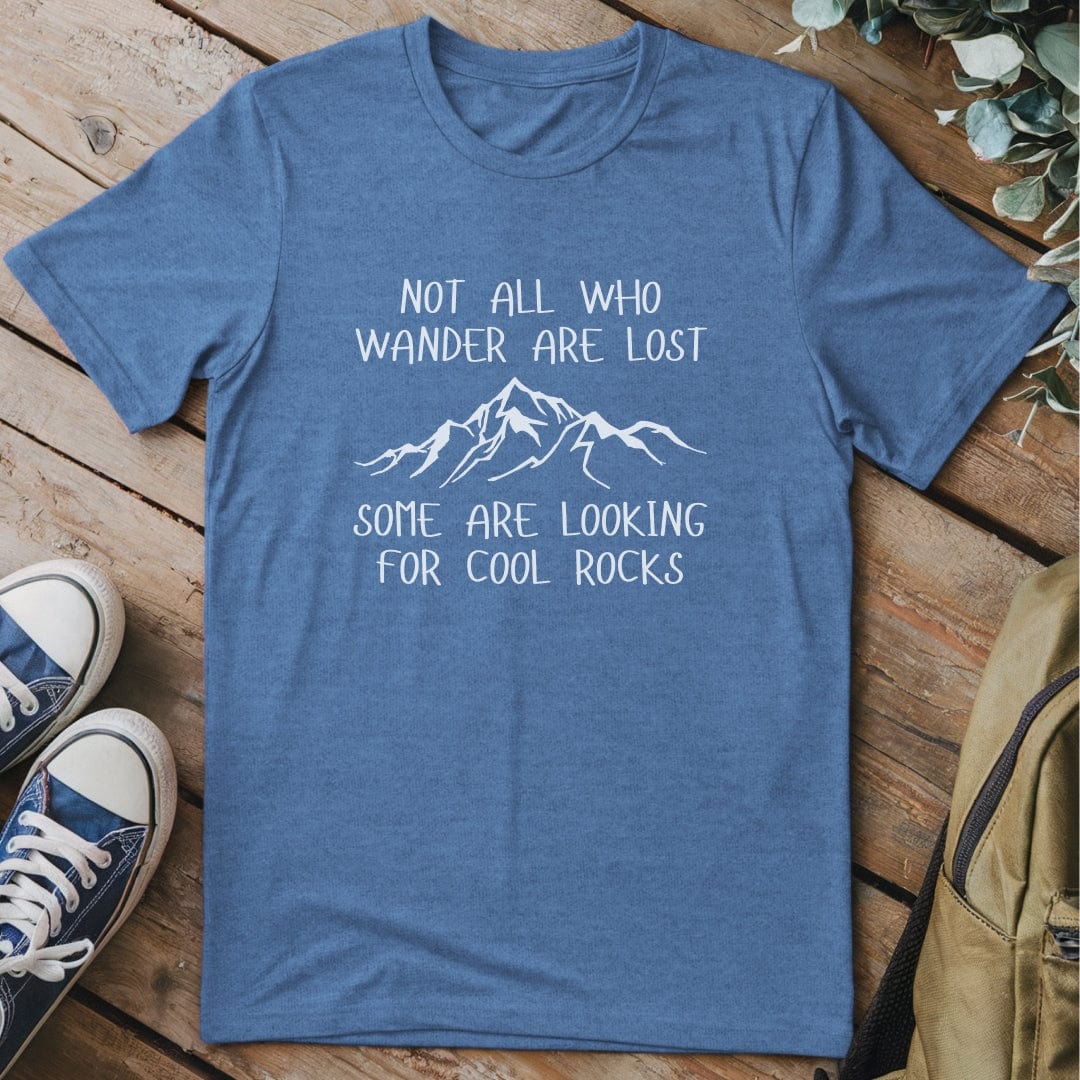 T-Shirt Heather Indigo / S Cool Rocks T-Shirt