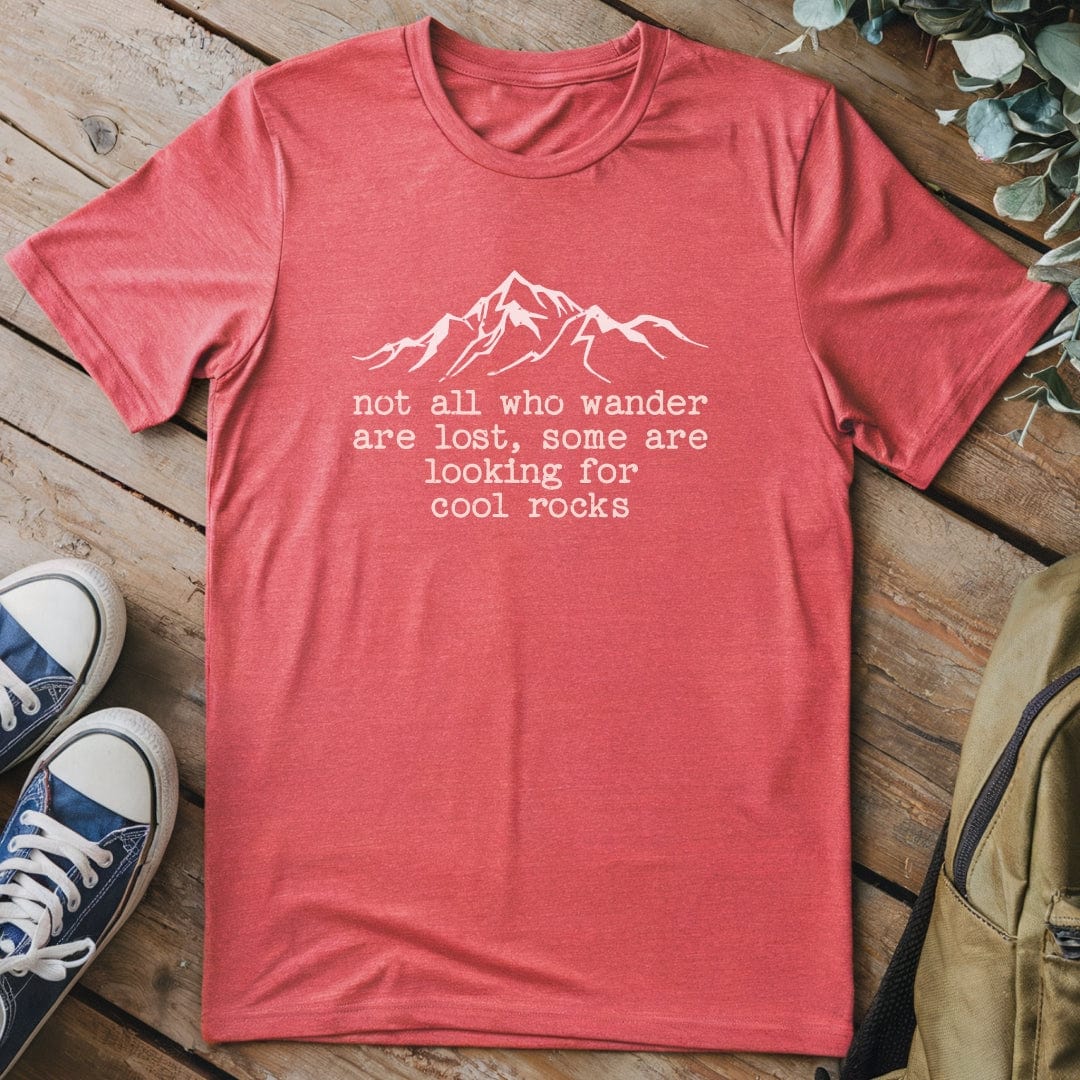 T-Shirt Heather Red / S Wanderlust & Rocks T-Shirt