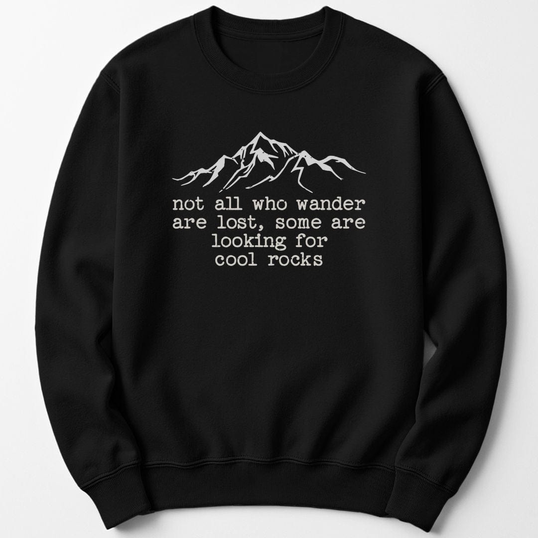 Sweatshirt Black / S Wanderlust & Rocks Sweatshirt