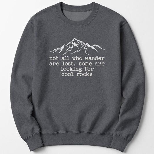 Wanderlust & Rocks Sweatshirt