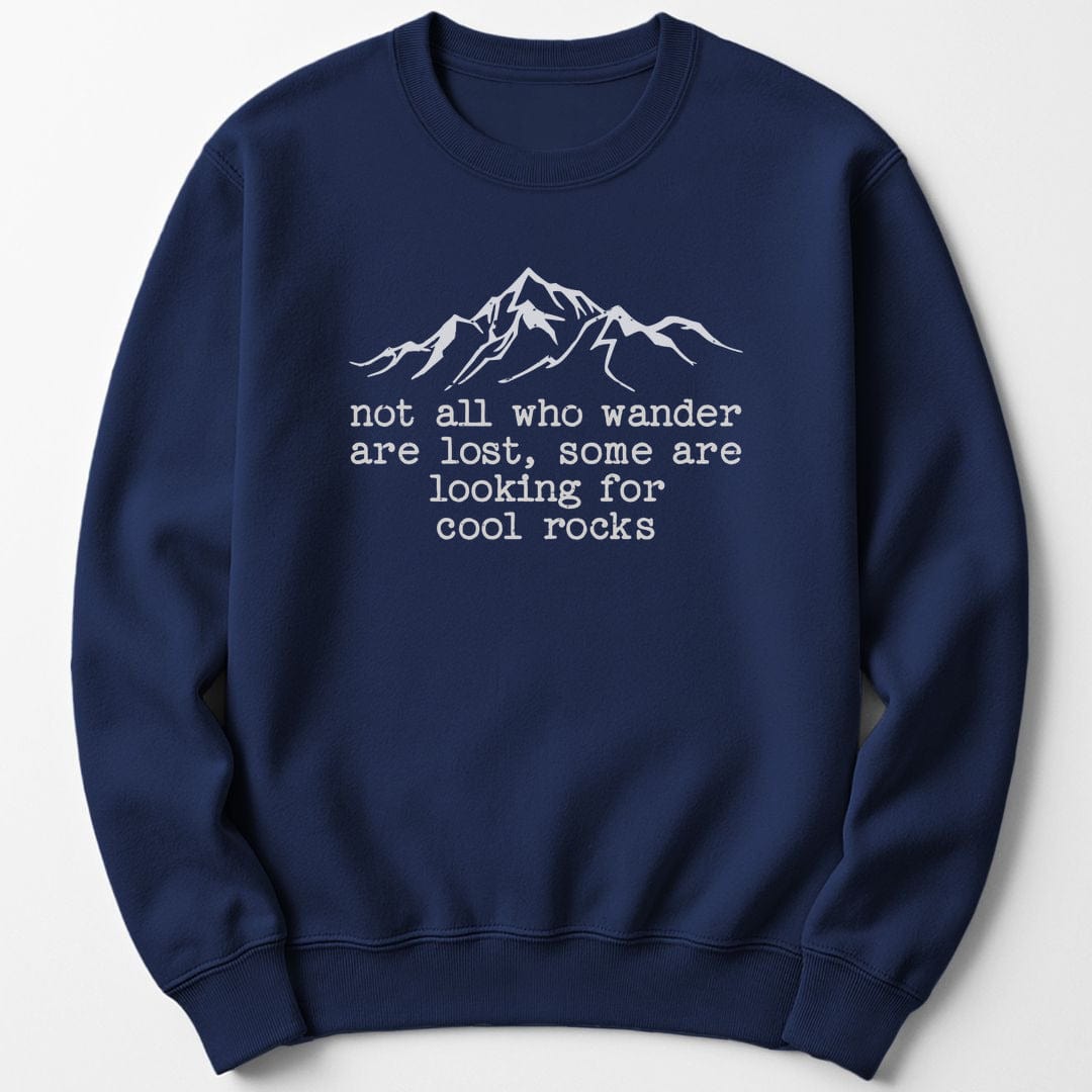 Sweatshirt Navy / S Wanderlust & Rocks Sweatshirt