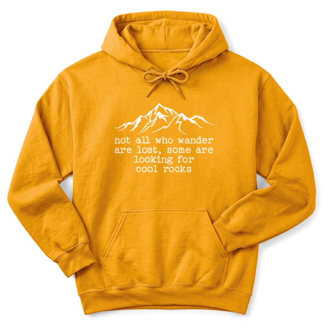Hoodie Gold / S Wanderlust & Rocks Hoodie
