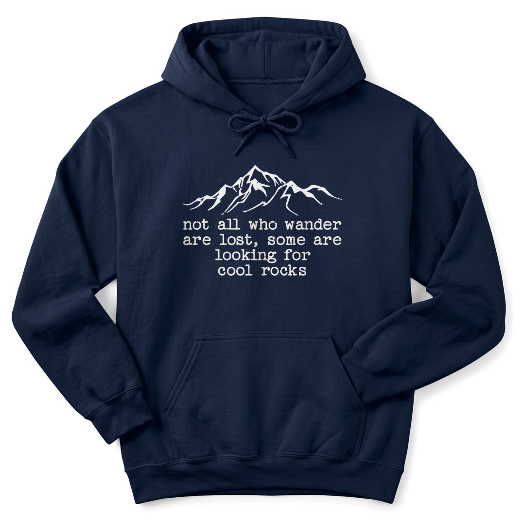 Hoodie Navy / S Wanderlust & Rocks Hoodie