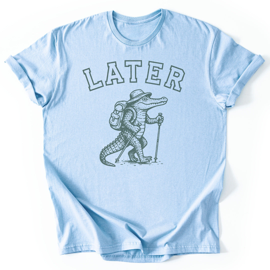 T-Shirt Light Blue / S Later Alligator T-Shirt