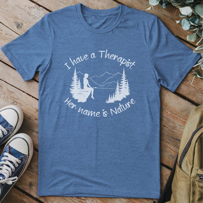 T-Shirt Heather Indigo / S Her Name Is Nature T-Shirt